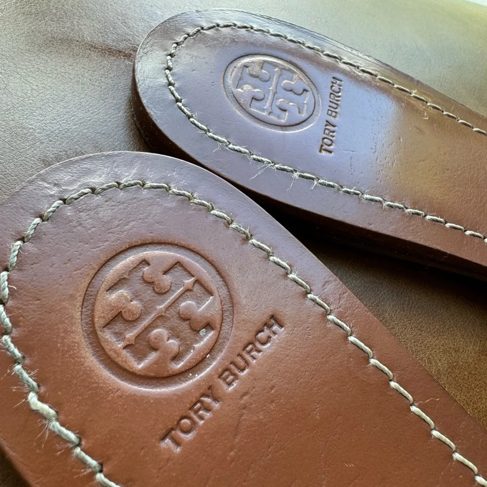 Tory Burch Black and Brown Sandals - Picture 4 of 10